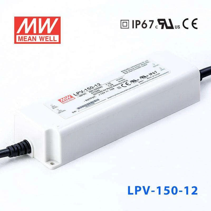 Mean Well LPV-150-12 AC-DC Single output LED Driver Constant Voltage 12Vdc 10A