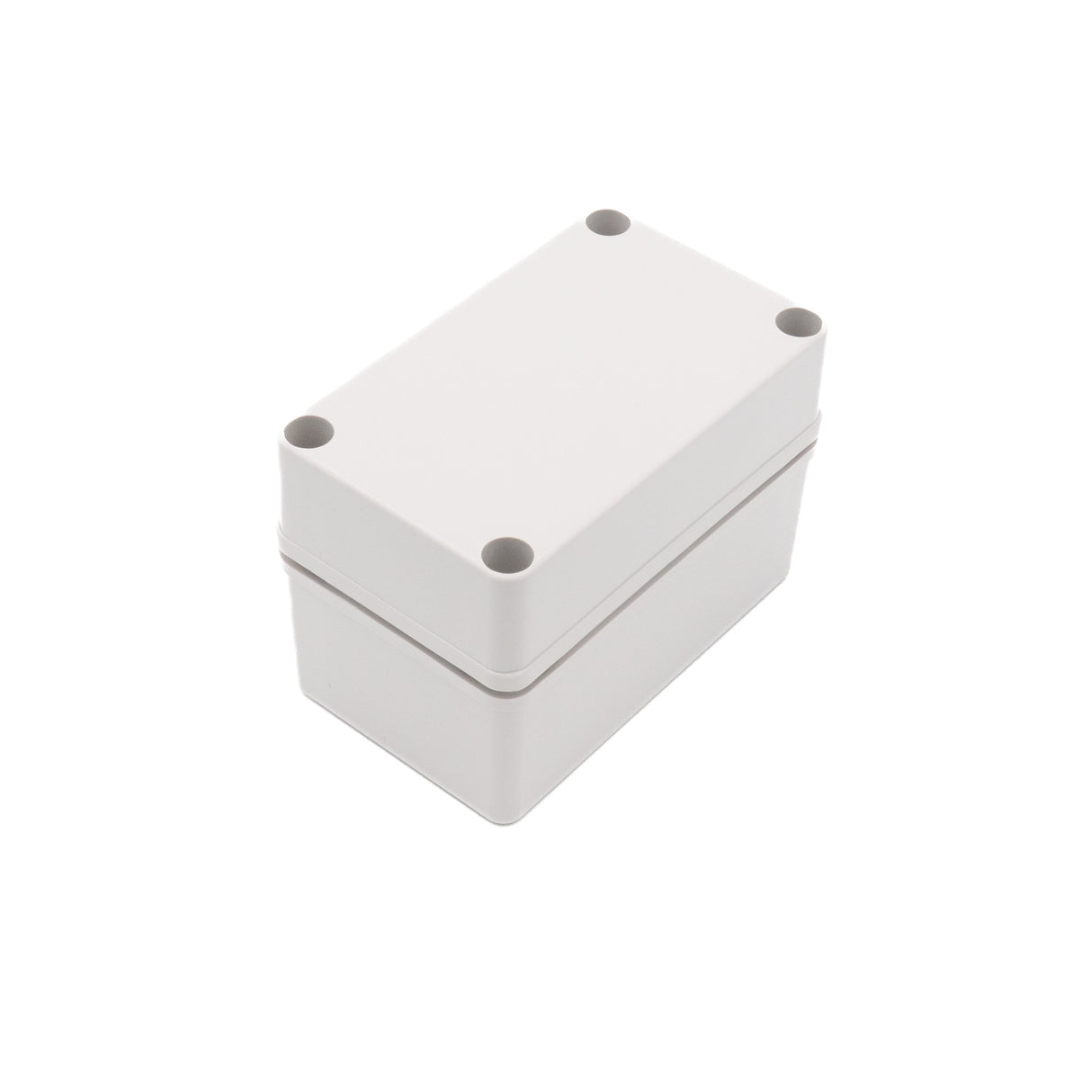 Boxco S-Series 3.15 x 5.12 x 3.35 Inches(80 x 130 x 85mm) Plastic Enclosure, IP67, IK08, ABS, Grey Cover, Screw Type - PHOTO 2