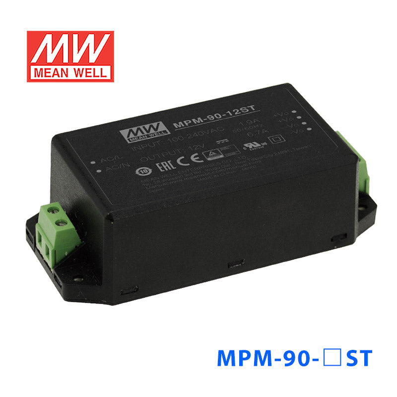 Mean Well MPM-90-12ST Power Supply 90W 12V