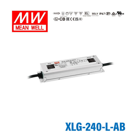 Mean Well XLG-240-L-AB Power Supply 240W 700mA - Adjustable and Dimmable