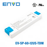 ENVO EV-SP-60-12US-TDM Triac Dimmable LED Driver 60W 12V 5A