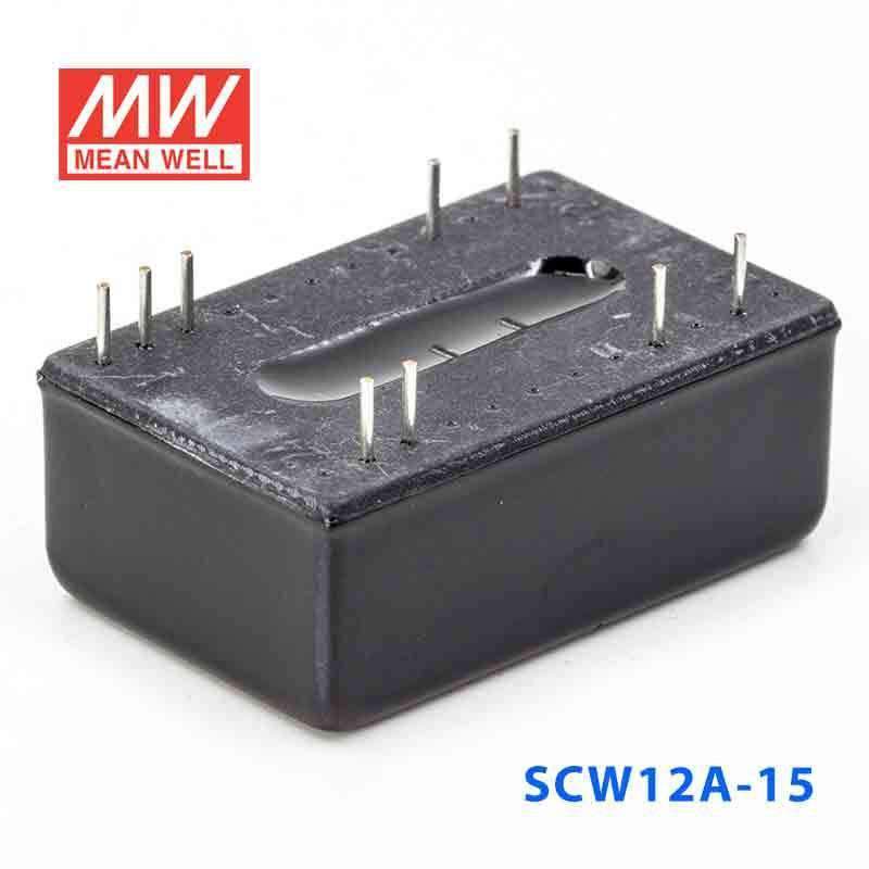 Mean Well SCW12A-15 DC-DC Converter - 12W 9~18V DC in 15V out - PHOTO 4