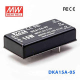 Mean Well DKA15A-05 DC-DC Converter - 15W - 9~18V in ±5V out