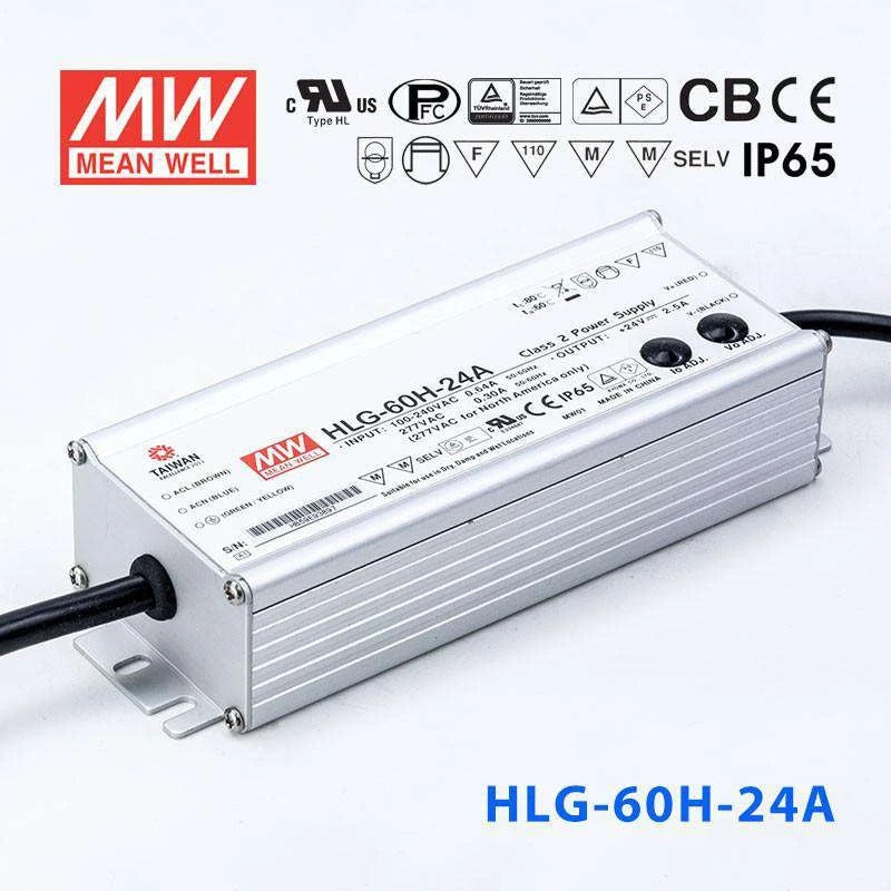 Mean Well HLG Series LED Power Supply 24V  (40~150W)