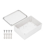 Boxco M-Series 7.09 x 10.04 x 3.94 Inches(180 x 255 x 100mm) Plastic Enclosure, IP67, IK08, PC, Grey Cover, Screw Type - PHOTO 3