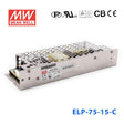 Mean Well ELP-75-15-C Power Supply 75W 15V 5A