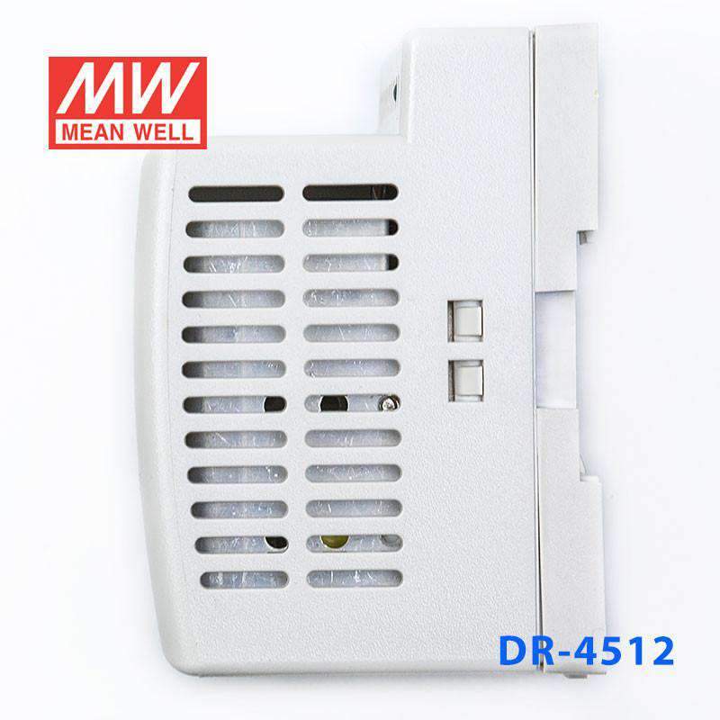 Mean Well DR-4512 AC-DC Industrial DIN rail power supply 45W 3.5A - PHOTO 3