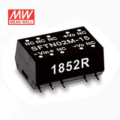 Mean Well SFTN02N-15 DC-DC Converter - 2W - 21.6~26.4V in 15V out 133mA