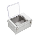 Boxco D-Series 13.78 x 9.84 x 7.48 Inches(350 x 250 x 190mm) All In One Dual Door Box Enclosure, IP67, IK08, ABS, Grey Cover - PHOTO 2