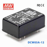 Mean Well DCW05A-12 DC-DC Converter - 5W - 9~18V in ±12V out