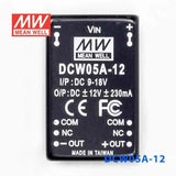 Mean Well DCW05A-12 DC-DC Converter - 5W - 9~18V in ±12V out - PHOTO 2