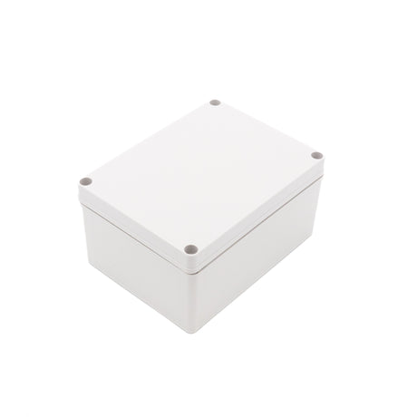 Boxco S-Series 5.91 x 7.87 x 3.94 Inches(150x200x100mm) Plastic Enclosure, IP67, IK08, ABS, Grey Cover, Screw Type - PHOTO 1