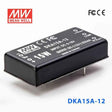 Mean Well DKA15A-12 DC-DC Converter - 15W - 9~18V in ±12V out