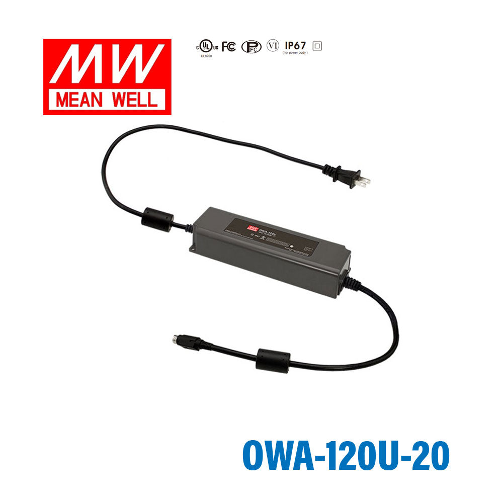 Mean Well OWA-120U-20 Power Supply Moistureproof 120W 20V