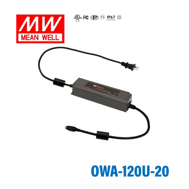 Mean Well OWA-120U-20 Power Supply Moistureproof 120W 20V