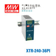 Mean Well XTR-240-36PI Three Phase Din Rail Power Supply 240W 36V - Push In