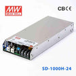 Mean Well SD-1000H-24 DC-DC Converter - 980W - 72~144V in 24V out