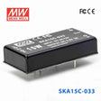 Mean Well SKA15C-033 DC-DC Converter - 15W - 36~72V in 3.3V out 3A