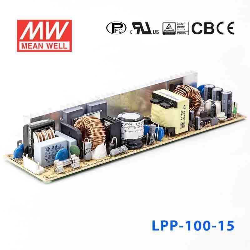 Mean Well LPP-100-15 Power Supply 100W 15V