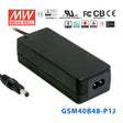 Mean Well GSM40B48-P1J Power Supply 40W 48V 840mA