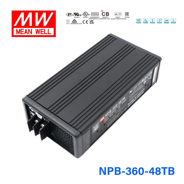 Mean Well NPB-360-48TB Battery Charger 360W 48V Terminal Block