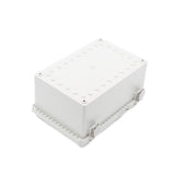 Boxco P-Series 7.48 x 11.02 x 5.51 Inches(190 x 280 x 140mm) Plastic Enclosure, IP67, IK08, PC, Grey Cover, Molded Hinge and Latch Type - PHOTO 3