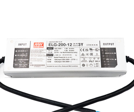 Mean Well ELG-200-12 Power Supply 192W 12V 16A - PHOTO 1
