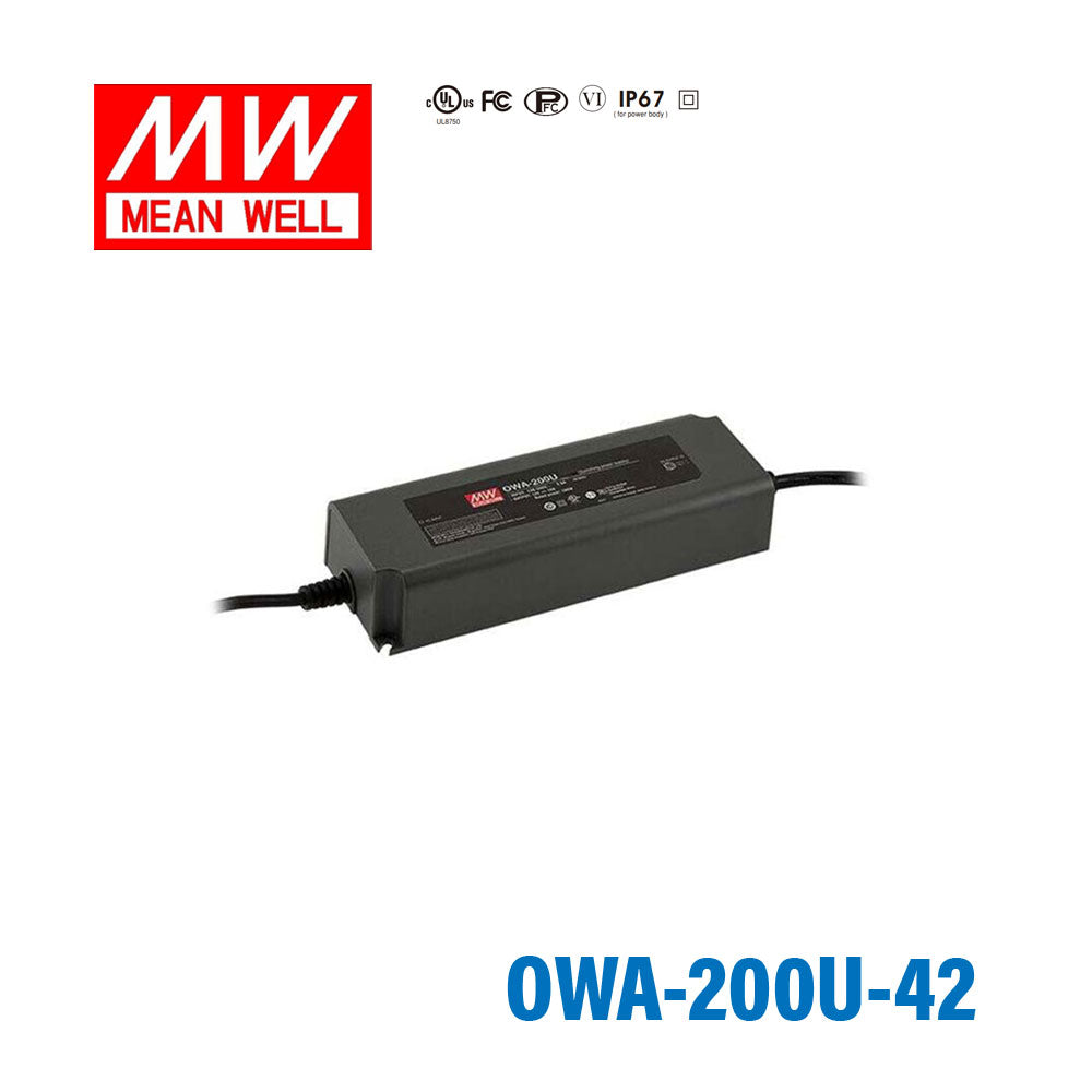 Mean Well OWA-200U-42 Power Supply Moistureproof 199W 42V