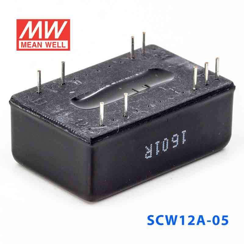 Mean Well SCW12A-05 DC-DC Converter - 12W 9~18V DC in 5V out - PHOTO 3