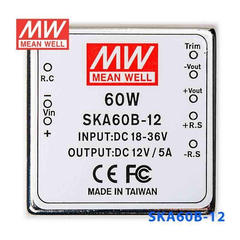 Mean Well SKA60B-12 DC-DC Converter - 60W - 18~36V in 12V out - PHOTO 2