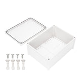 Boxco S-Series 11.02 x 14.96 x 7.09 Inches(280x380x180mm) Plastic Enclosure, IP67, IK08, ABS, Grey Cover, Screw Type - PHOTO 2
