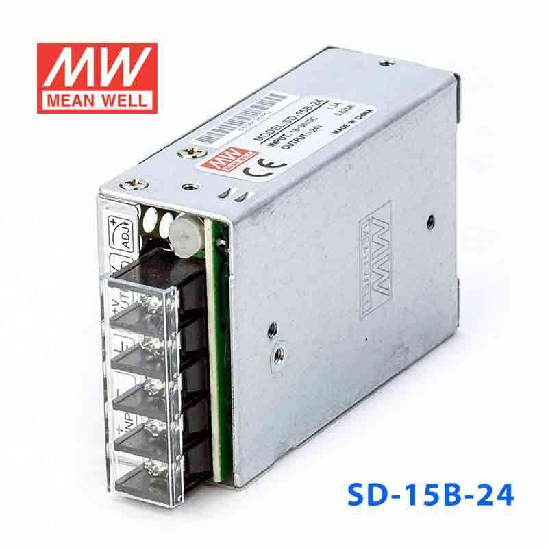 Mean Well SD-15B-24 DC-DC Converter - 15W - 18~36V in 24V out 625mA - PHOTO 1