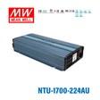 Mean Well NTU-1700-224AU True Sine Wave DC-AC Inverter 1700W 220V out 24V in with AU Socket, with AC by-pass function