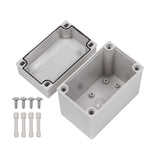 Boxco M-Series 3.15 x 5.12 x 3.94 Inches(80 x 130 x 100mm) Plastic Enclosure, IP67, IK08, PC, Grey Cover, Screw Type - PHOTO 3