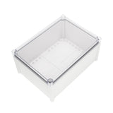 Boxco S-Series 11.02 x 13.39 x 5.12 Inches(280x340x130mm) Plastic Enclosure, IP67, IK08, ABS, Transparent Cover, Screw Type - PHOTO 3