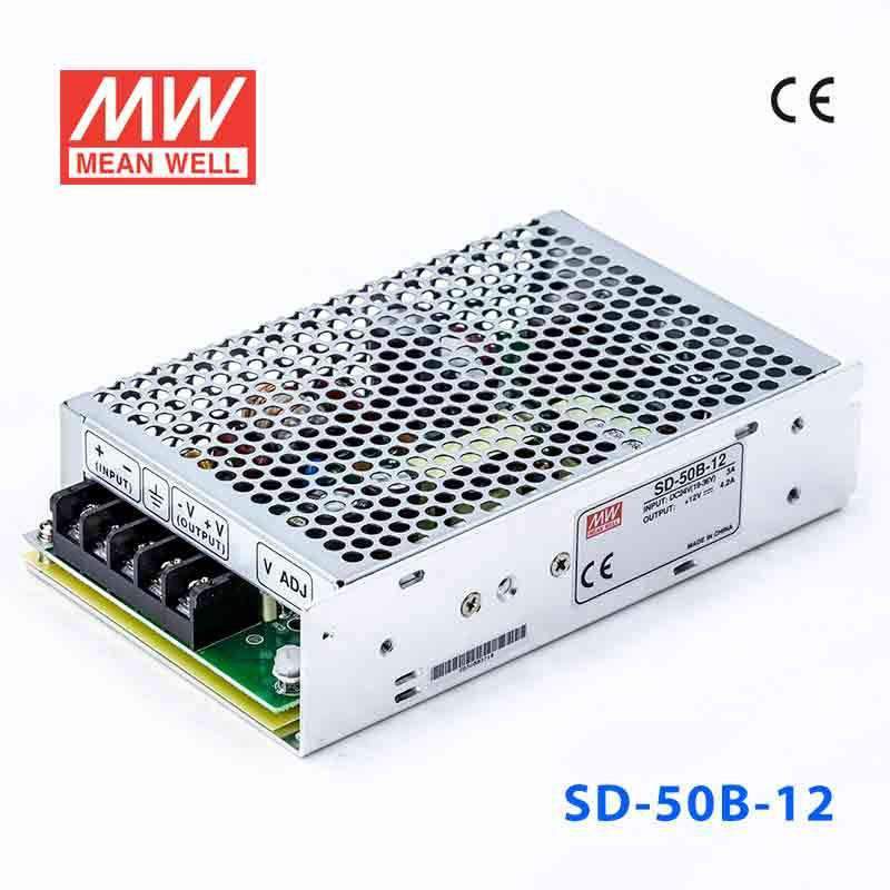 Mean Well SD-50B-12 DC-DC Converter - 50W - 19~36V in 12V out