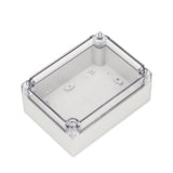 Boxco S-Series 4.92 x 6.89 x 2.95 Inches(125x175x75mm) Plastic Enclosure, IP67, IK08, PC, Transparent Cover, Screw Type - PHOTO 3
