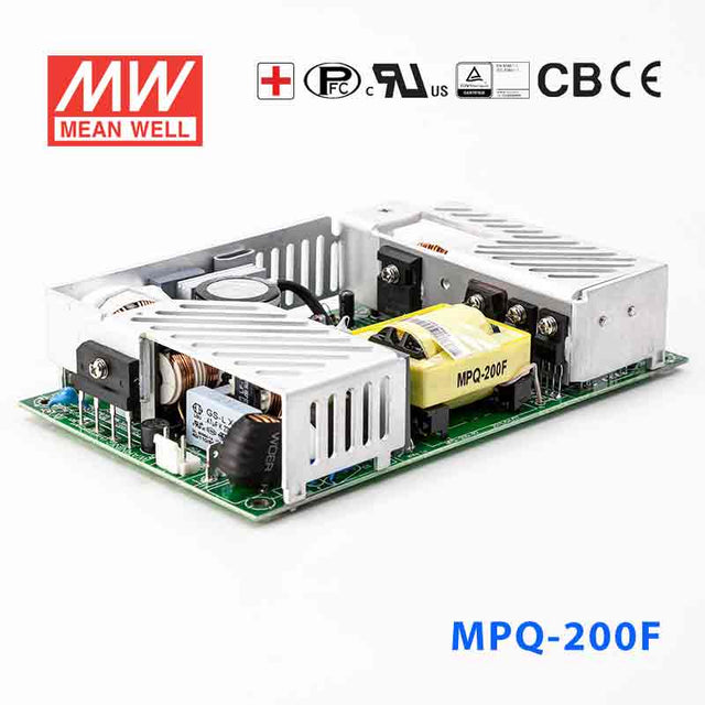 Mean Well MPQ-200F Power Supply 200W 5V 24V 15V -15V