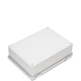 Boxco P-Series 11.02 x 14.96 x 5.12 Inches(280 x 380 x 130mm) Plastic Enclosure, IP67, IK08, ABS, Grey Cover, Molded Hinge and Latch Type - PHOTO 2