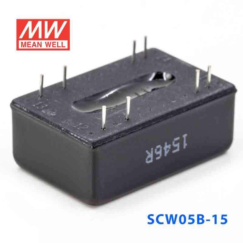 Mean Well SCW05B-15 DC-DC Converter - 5W 18~36V DC in 15V out - PHOTO 3