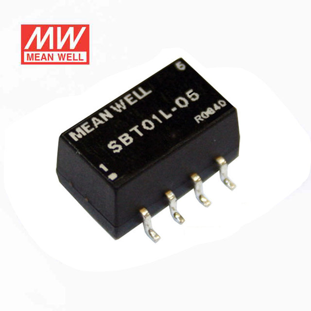 Mean Well SBT01M-05 DC-DC Converter - 1W 12V DC in 5V out