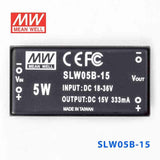 Mean Well SLW05B-15 DC-DC Converter - 5W - 18~36V in 15V out - PHOTO 2