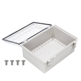 Boxco P-Series 9.84 x 13.78 x 5.91 Inches(250 x 350 x 150mm) Plastic Enclosure, IP67, IK08, ABS, Transparent Cover, Molded Hinge and Latch Type - PHOTO 3