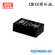 Mean Well RSDW08G-03 DC-DC Converter - 8W - 18~75V in 3.3V out 2A