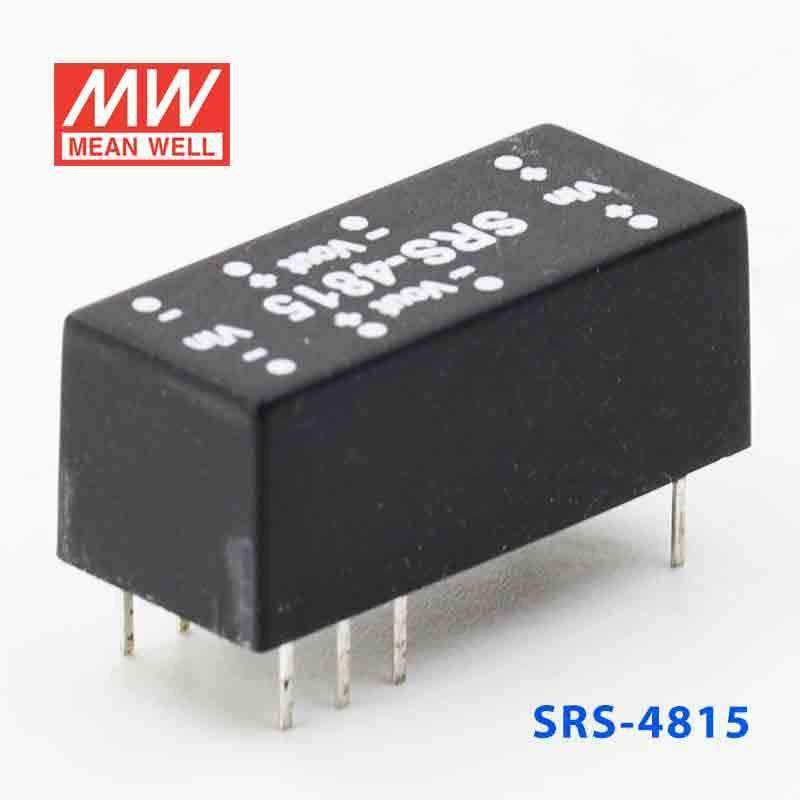 Mean Well SRS-4815 DC-DC Converter - 0.5W - 43.2~52.8V in 15V out - PHOTO 1