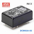 Mean Well DCW03A-05 DC-DC Converter - 3W - 9~18V in ±5V out