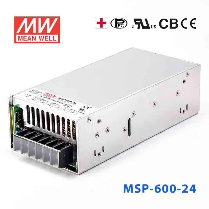Mean Well MSP-600-24  Power Supply 648W 24V 27A