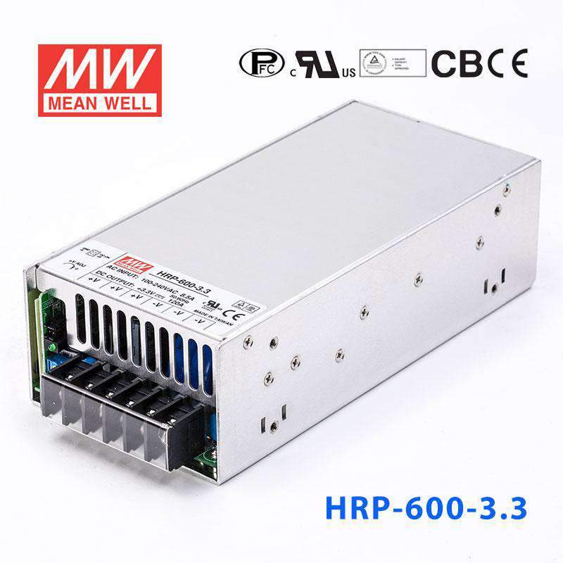 Mean Well HRP-600-3.3  Power Supply 396W 3.3V 120A