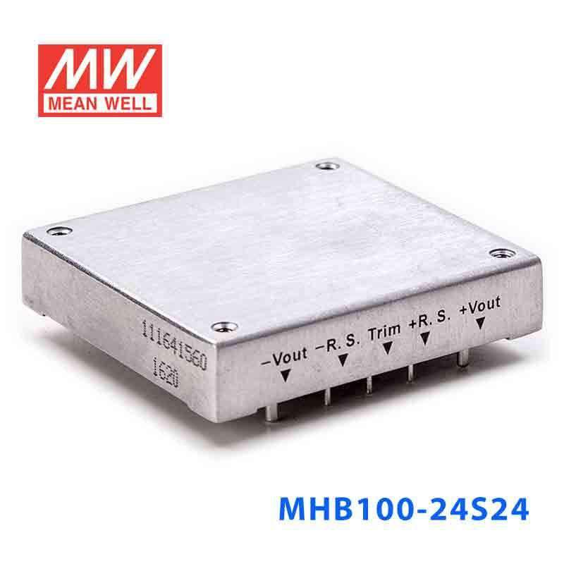 Mean Well MHB100-24S24 DC-DC Converter - 100W - 18~36V in 24V out - PHOTO 1