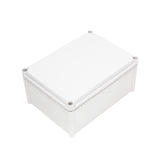 Boxco S-Series 11.02 x 14.96 x 7.09 Inches(280x380x180mm) Plastic Enclosure, IP67, IK08, ABS, Grey Cover, Screw Type - PHOTO 1